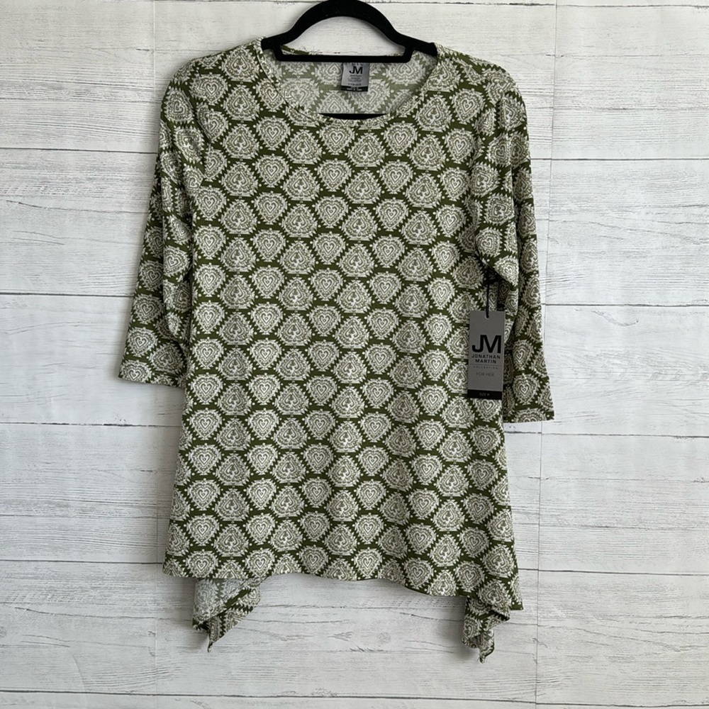 Jonathan Martin Collection For Her Patterned Blouse | SIZE M